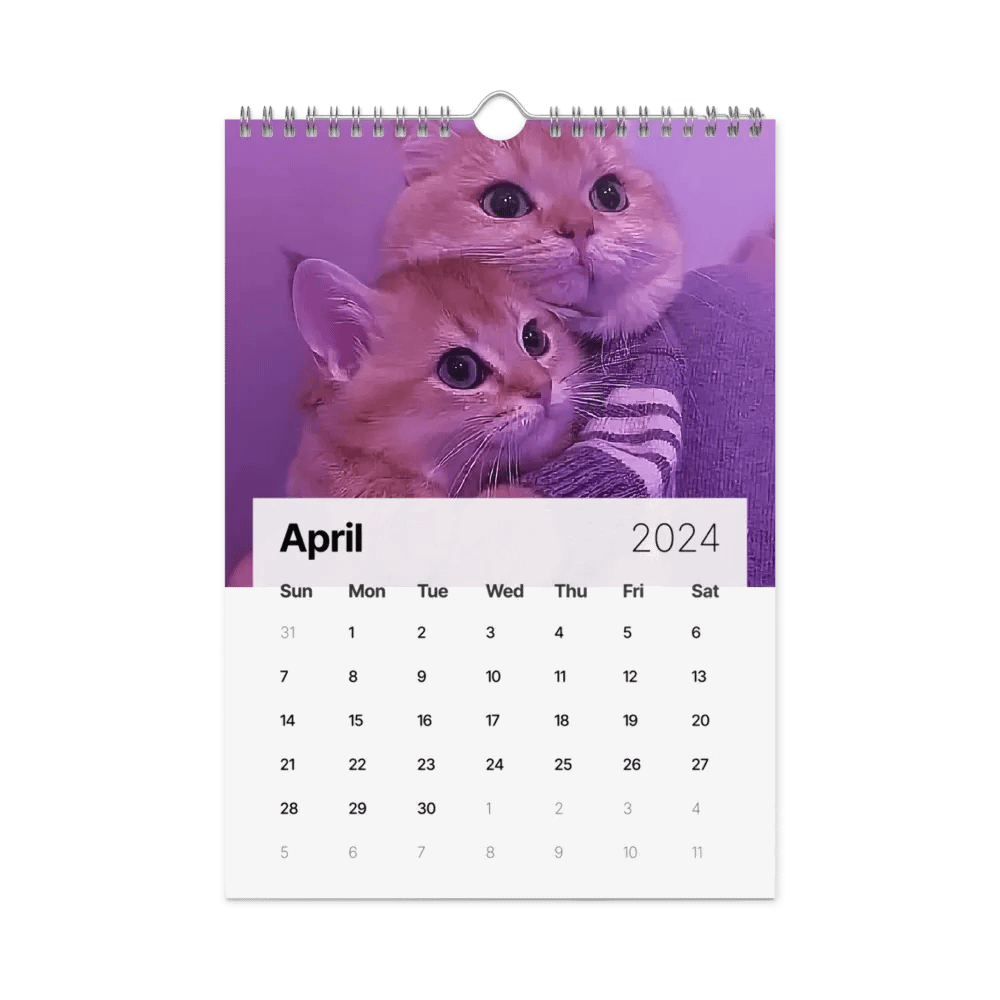 Wall Calendar (2024): Meme Cats product image (2)