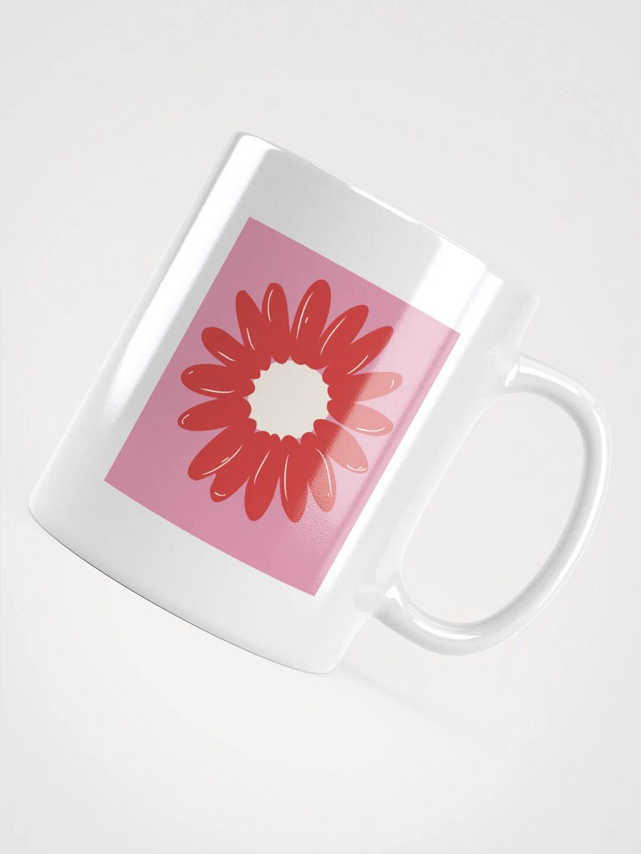 Red and Pink Flower Mug product image (7)