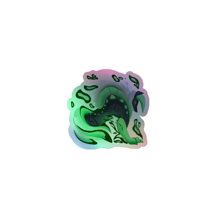 ⚡Spiritual Zinogre Holographic Sticker product image (1)
