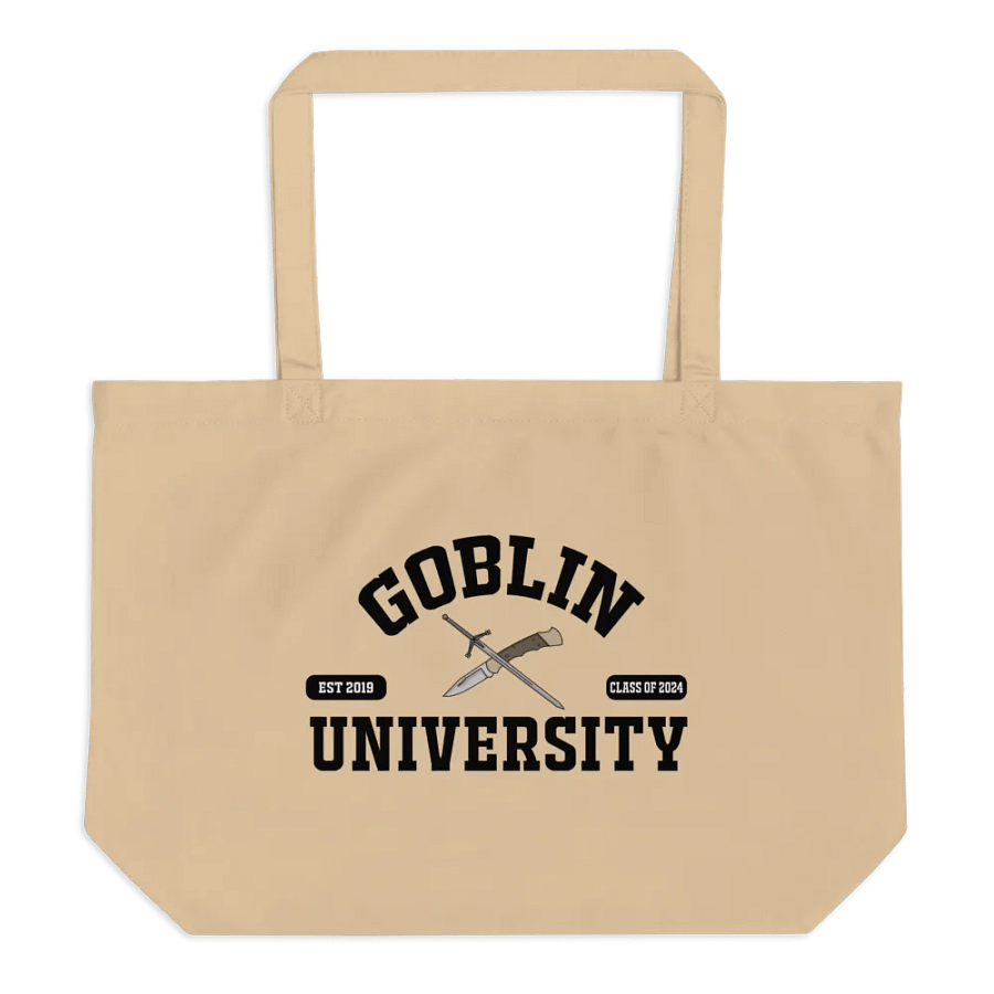 Goblin University Tote White product image (1)