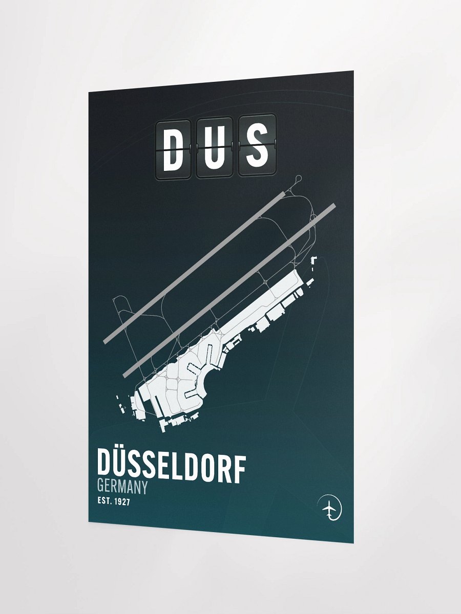Dusseldorf DUS Poster product image (2)