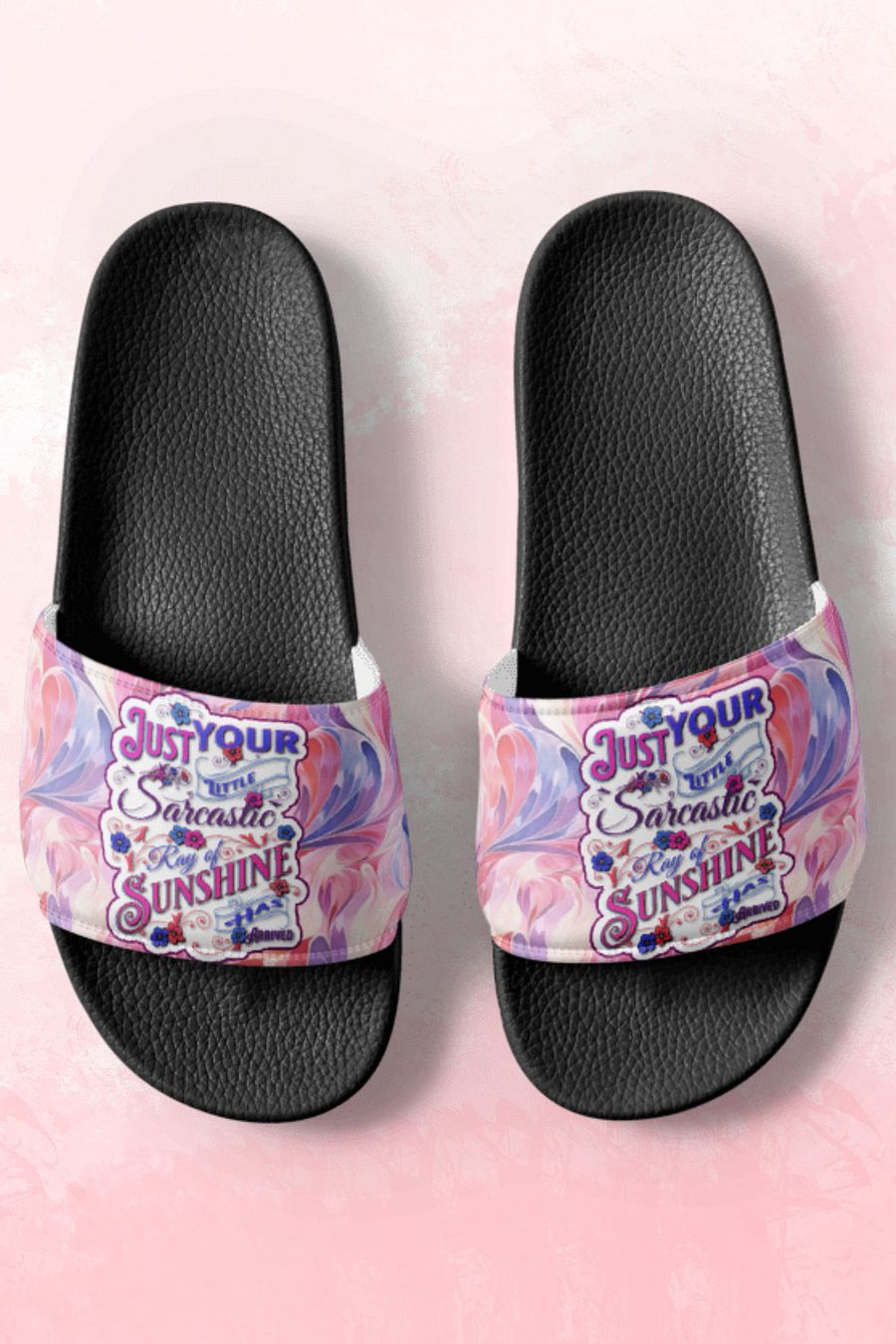 Funny Sarcastic Sunshine All Over Print Slides product image (1)
