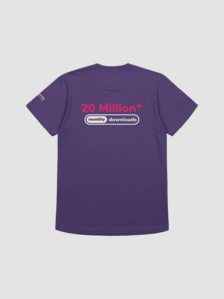 Temurin 20 Million + Monthly Downloads T-shirt product image (1)