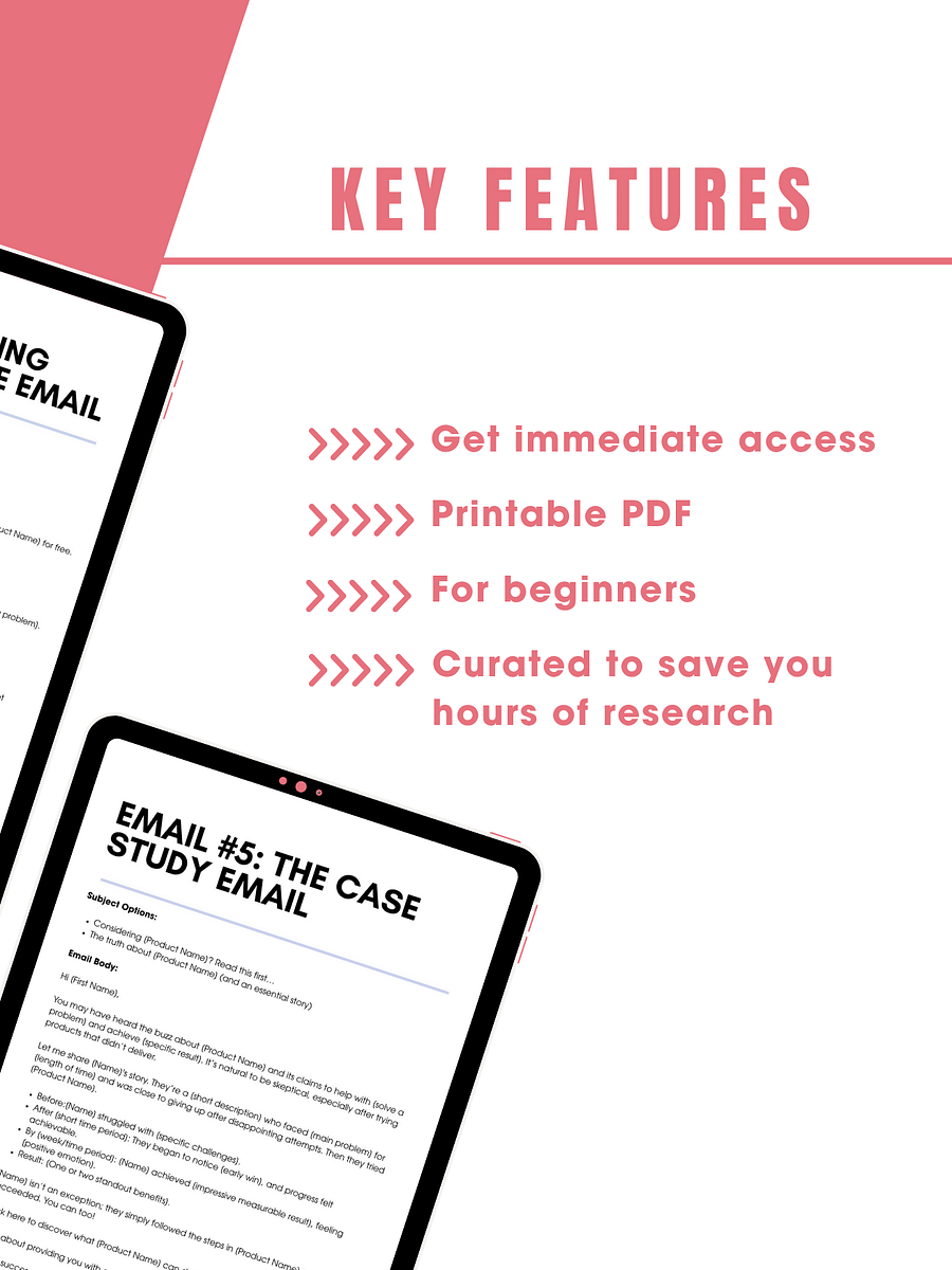 Email Templates & 101 Subject Lines product image (3)
