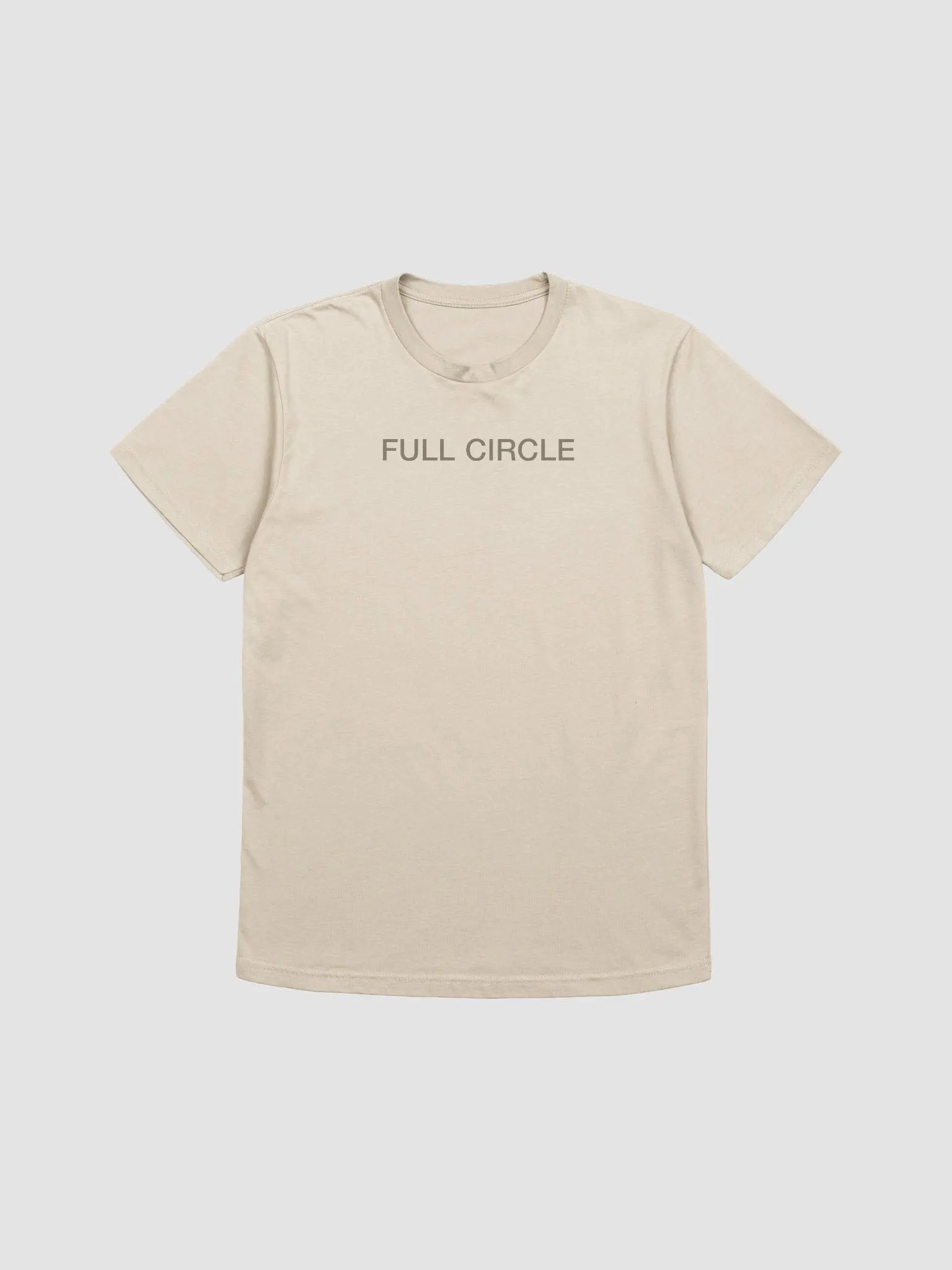 SAND WORDMARK ESSENTIALS TEE product image (1)