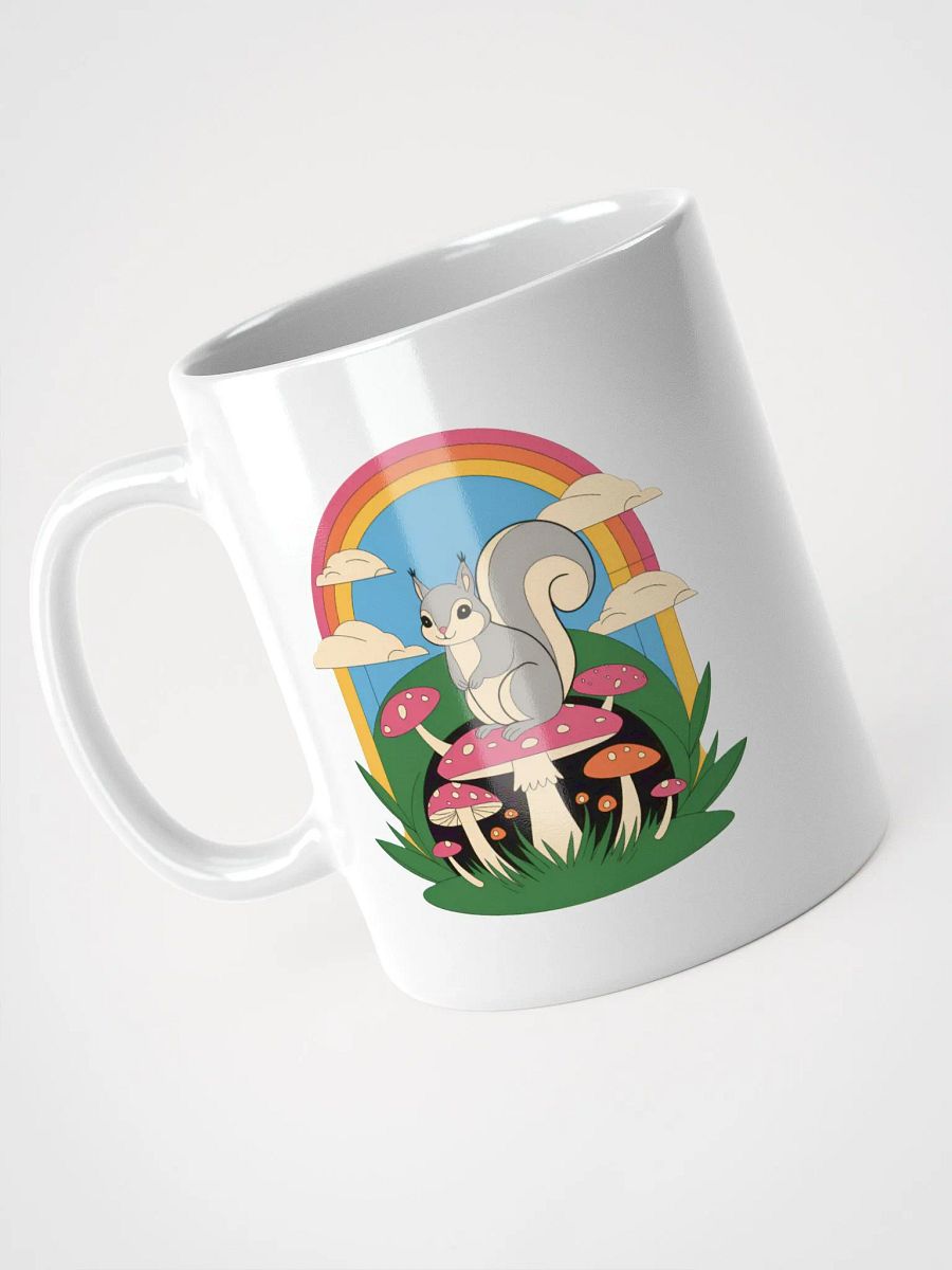 Whimsical Squirrel and Mushroom Mug product image (7)