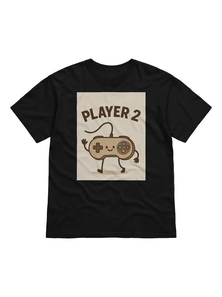 Player 2 Retro Gaming Controller T-Shirt product image (4)