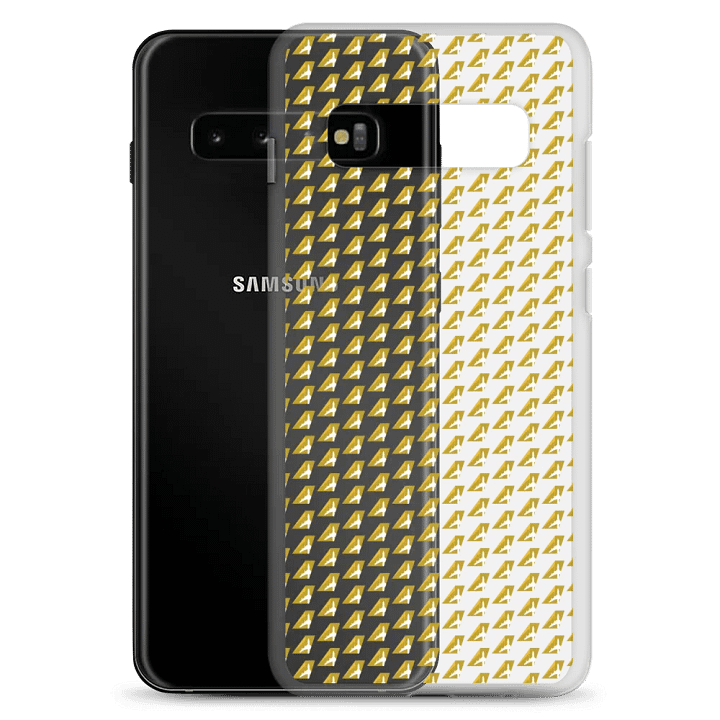 Clear Case for Samsung® - Two-Tone Gold Tailfin Design product image (8)
