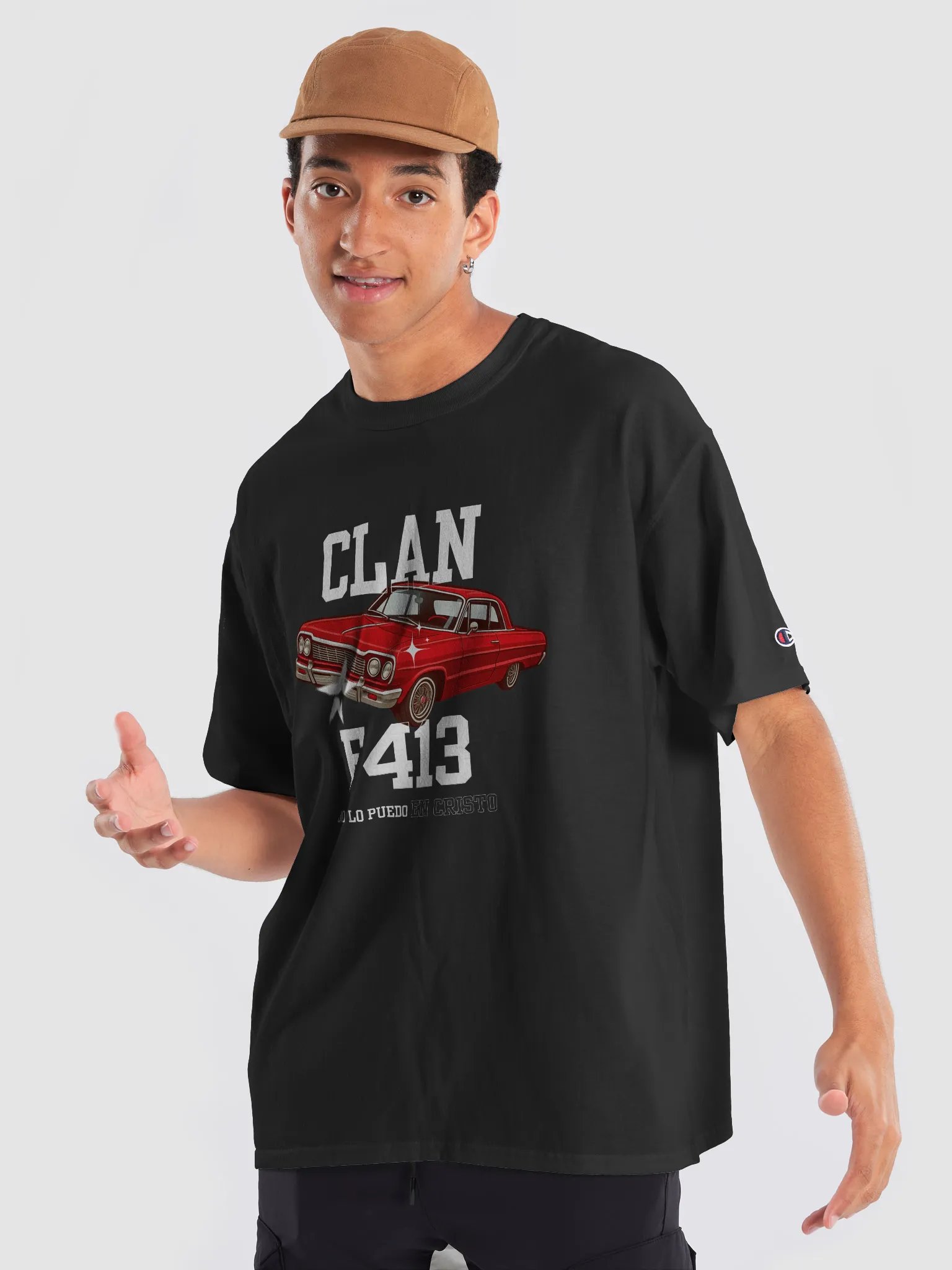 CLAN F413 by Elias Worship: Playera exclusiva con Estampado Vibrante product image (8)