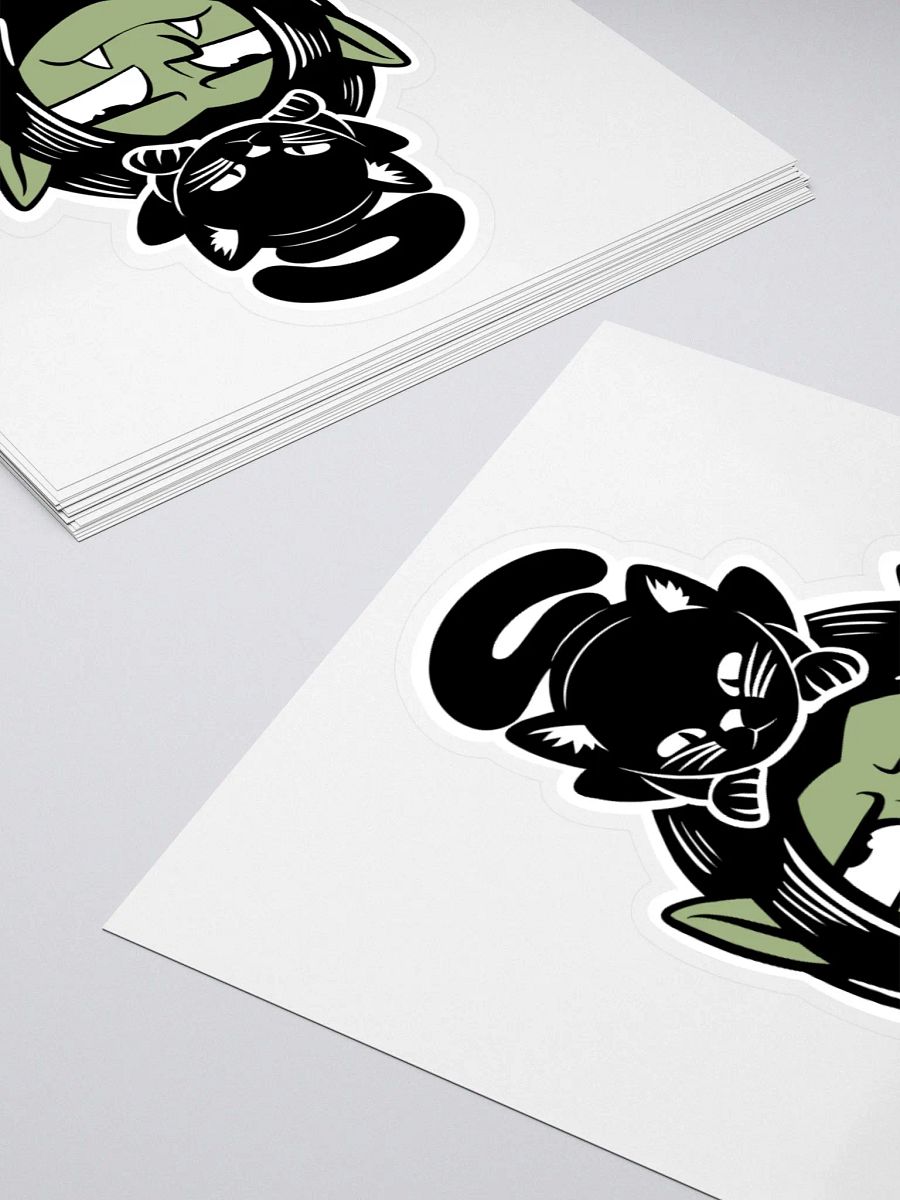 Drafli and Cat Sticker product image (4)