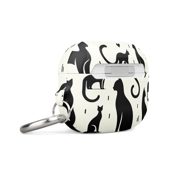 All-Over Print Case for AirPods®: Monochrome product image (8)