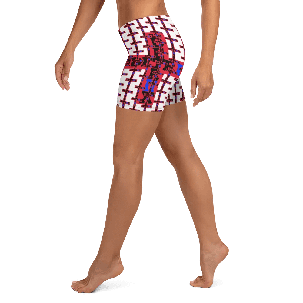 Club Detriix Geometric Fusion All-Over Shorts product image (5)