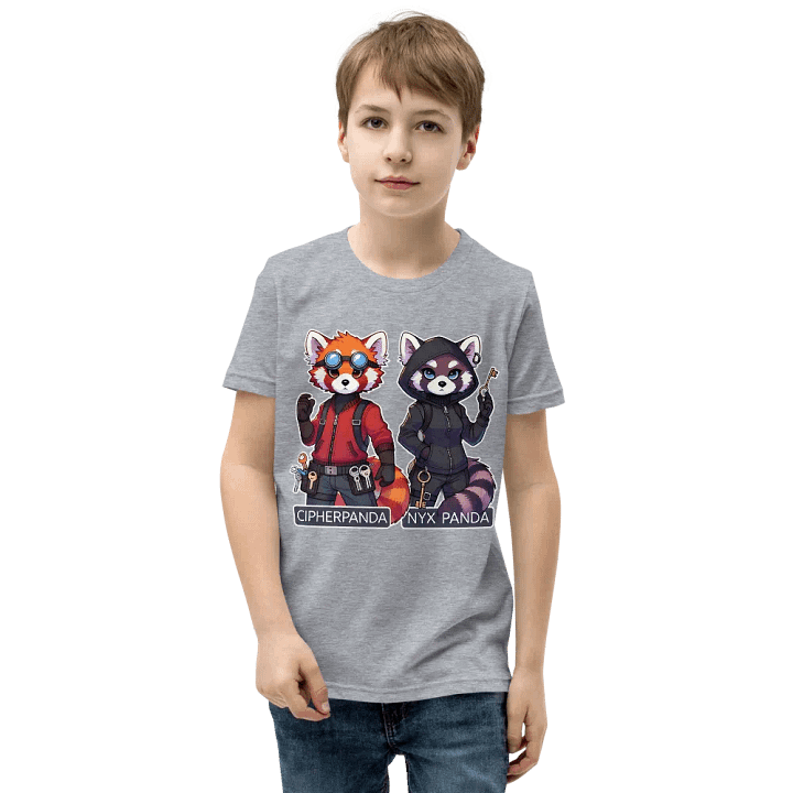 Nyx and Cipher Panda youth Tshirt product image (12)