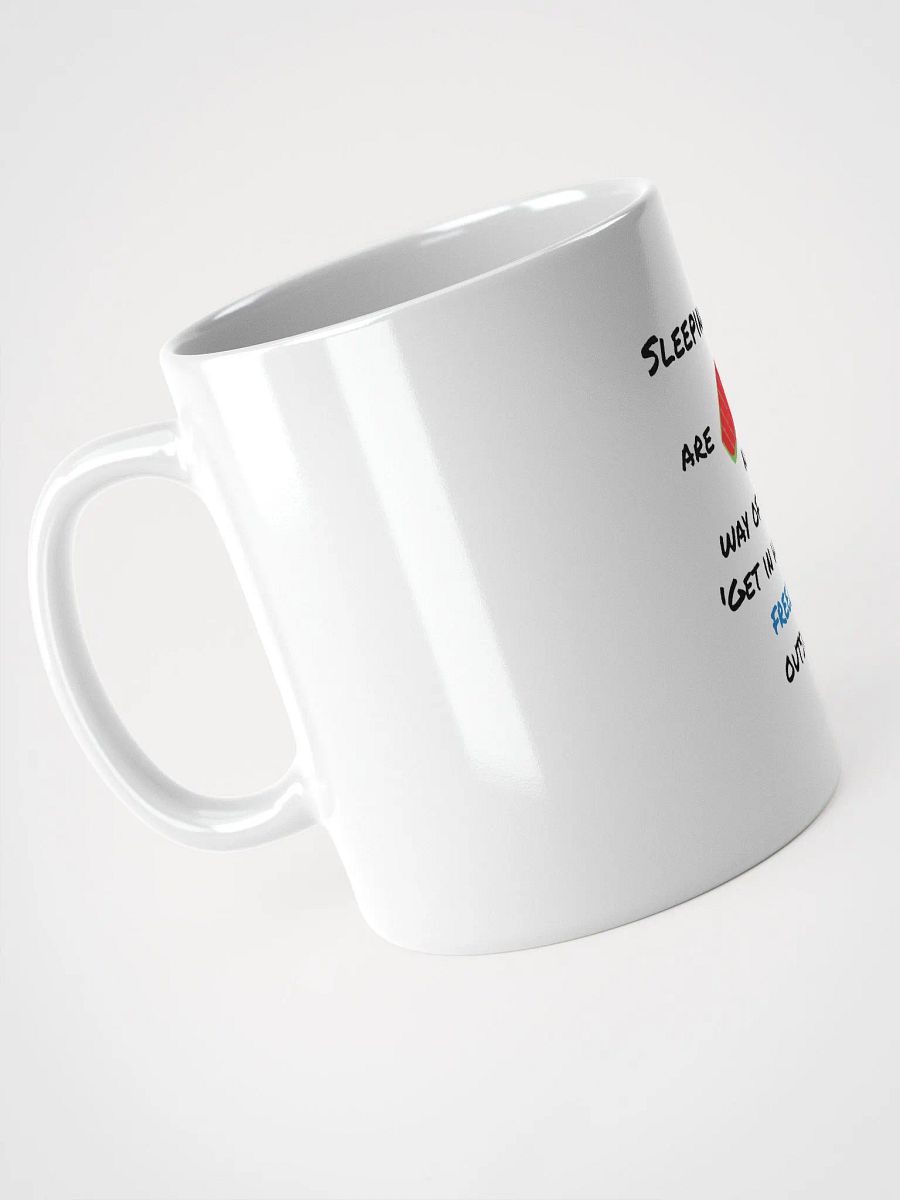 Arctic Dreams Sleeping Bag Illustration Mug product image (7)