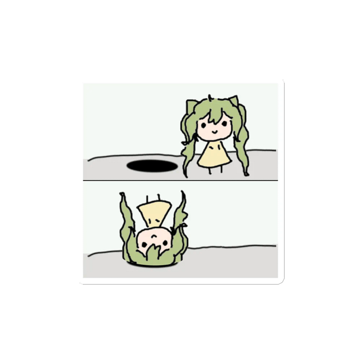 Doodle Ina Meme Magnet product image (2)