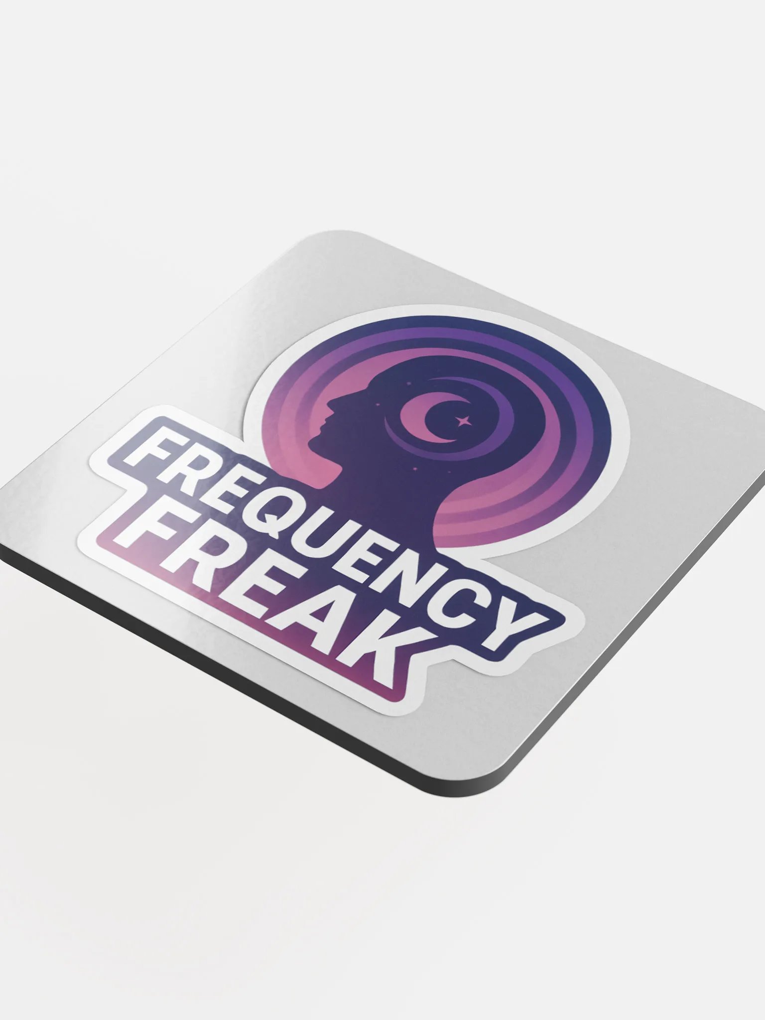 FREQUENCY FREAK — Vibe-Tuned Coaster product image (4)