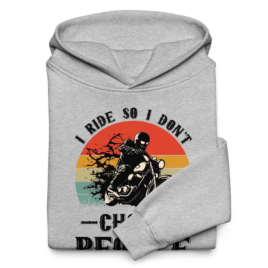 I Ride So I Don't Choke People Unisex Oversized Hoodie product image (10)