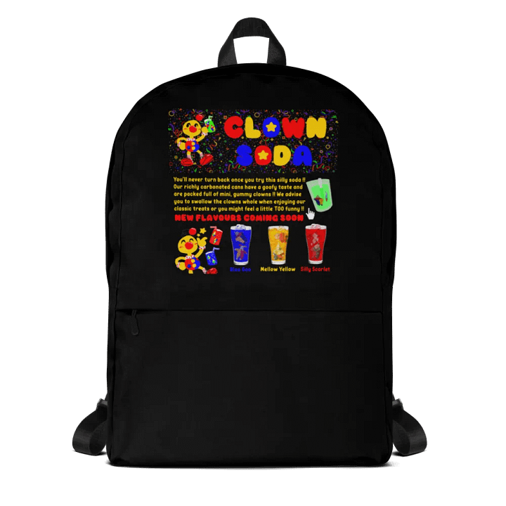 Boyoyoing Clown Soda Website Backpack product image (1)