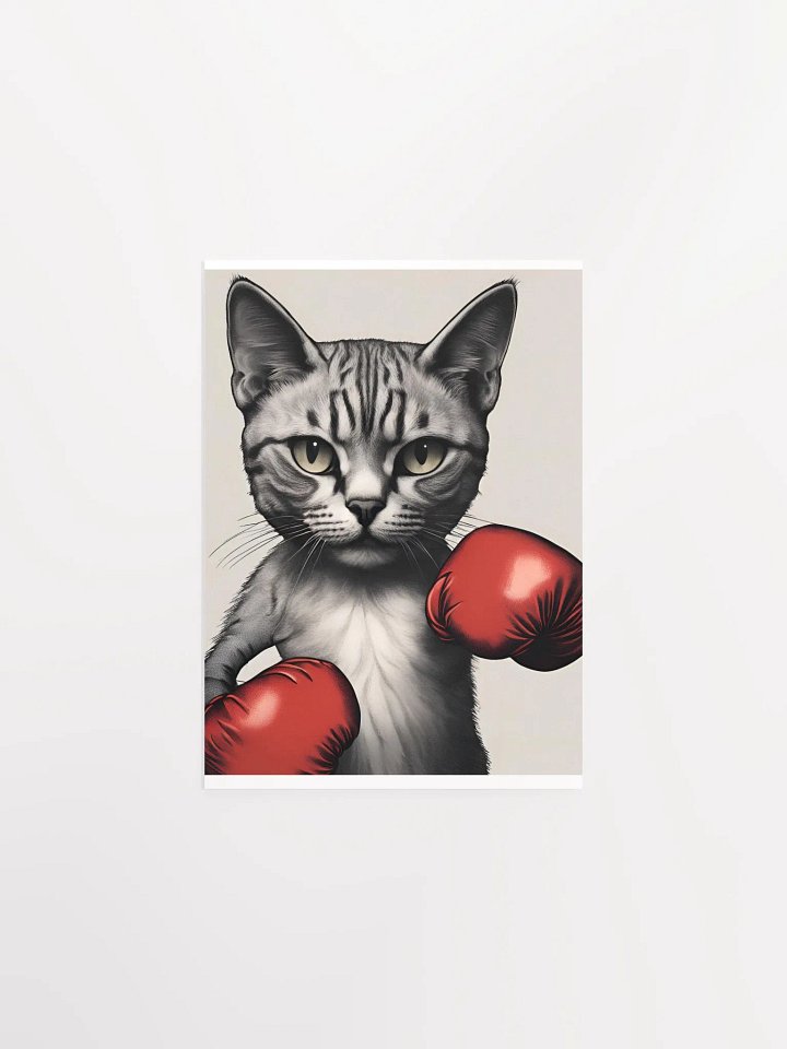 Boxing Cat poster product image (1)