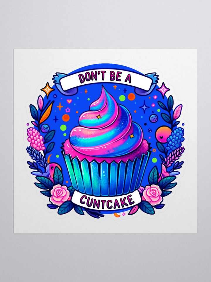 Cuntcake Kiss Cut Stickers product image (2)