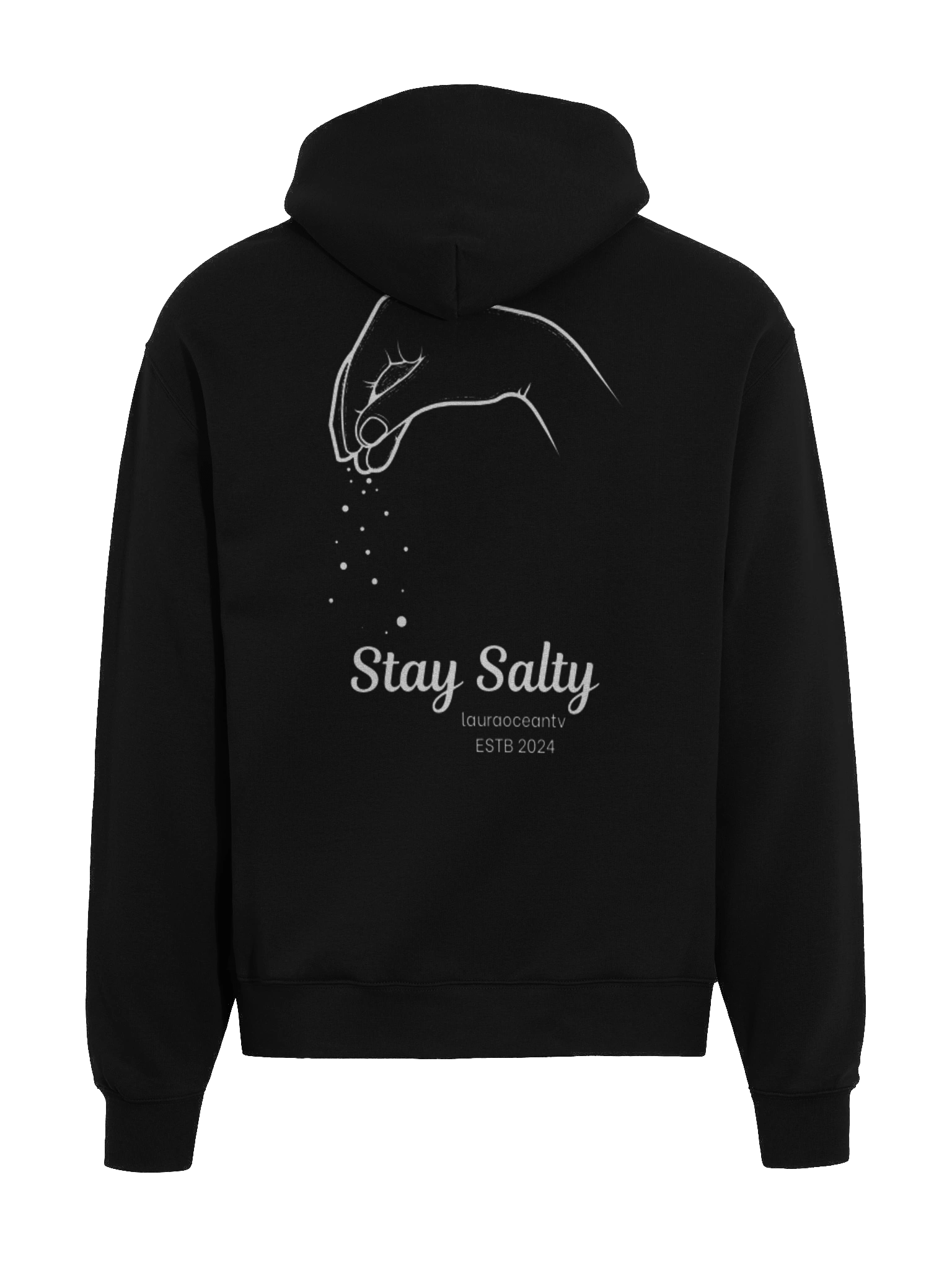 Symmetric Monochrome Oversized Hoodie product image (14)