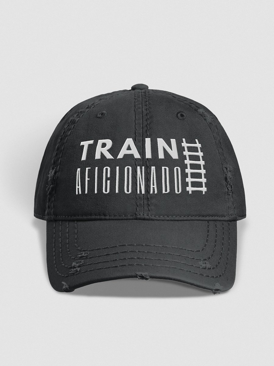 Train Aficionado Distressed Dad Hat product image (1)