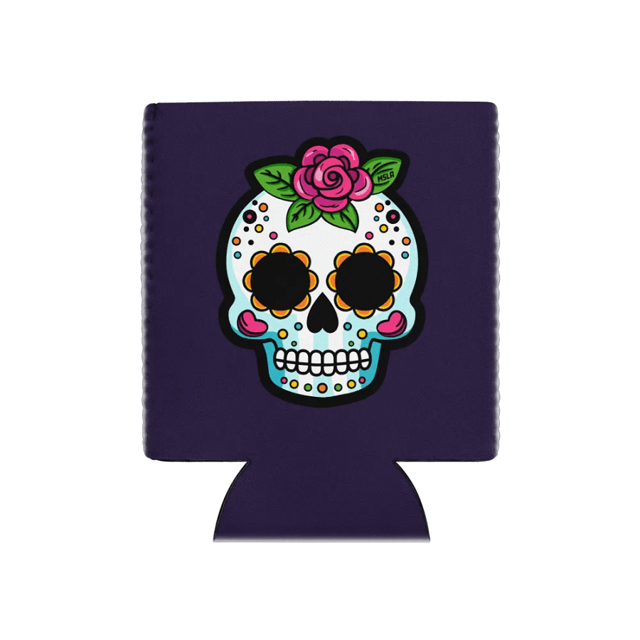 The Sugar Skull - Coozie Can Cooler product image (3)