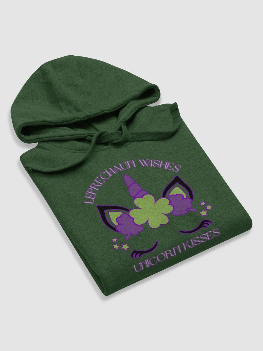 Leprechaun Wishes & Unicorn Kisses Hoodie product image (27)