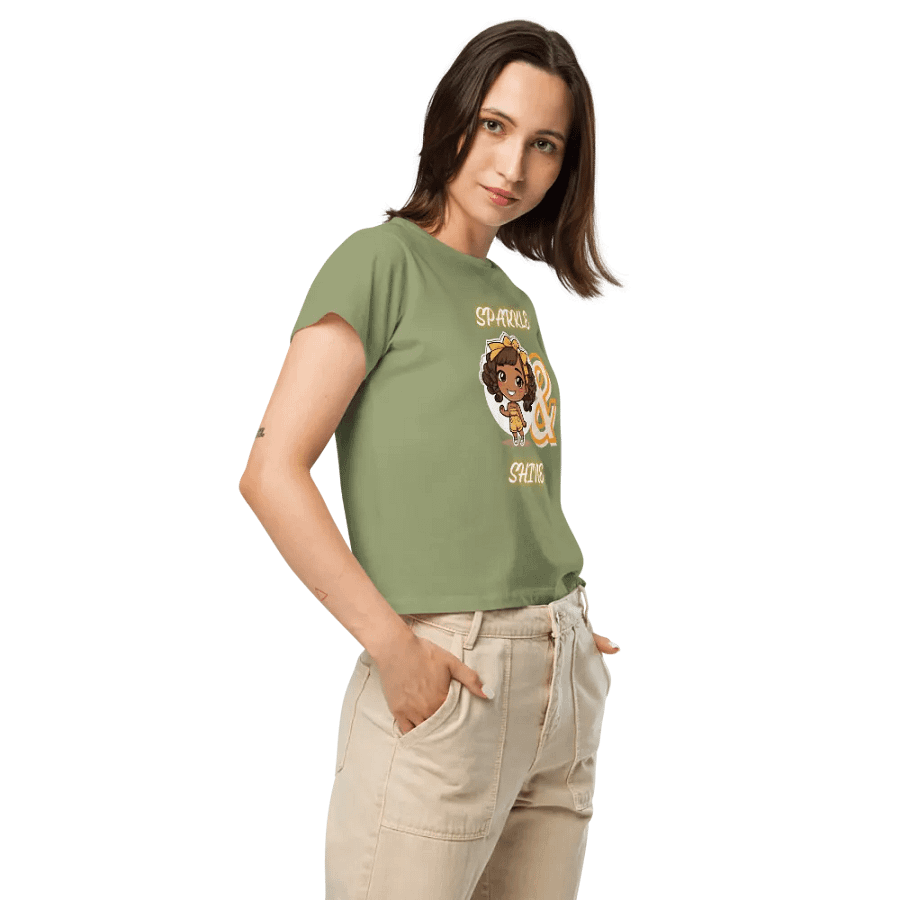 Sparkle & Shine High Waisted Tee product image (9)