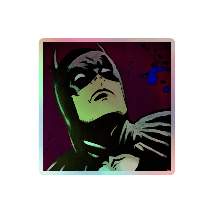 Bat Guy Holographic Sticker Set product image (2)