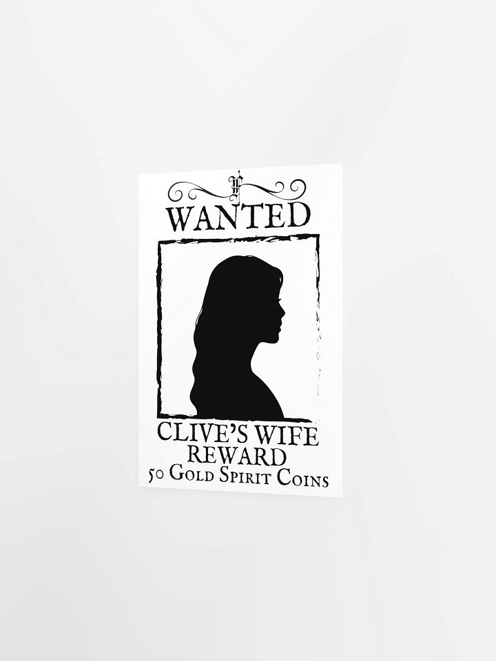 D-Rock Wanted Poster product image (5)