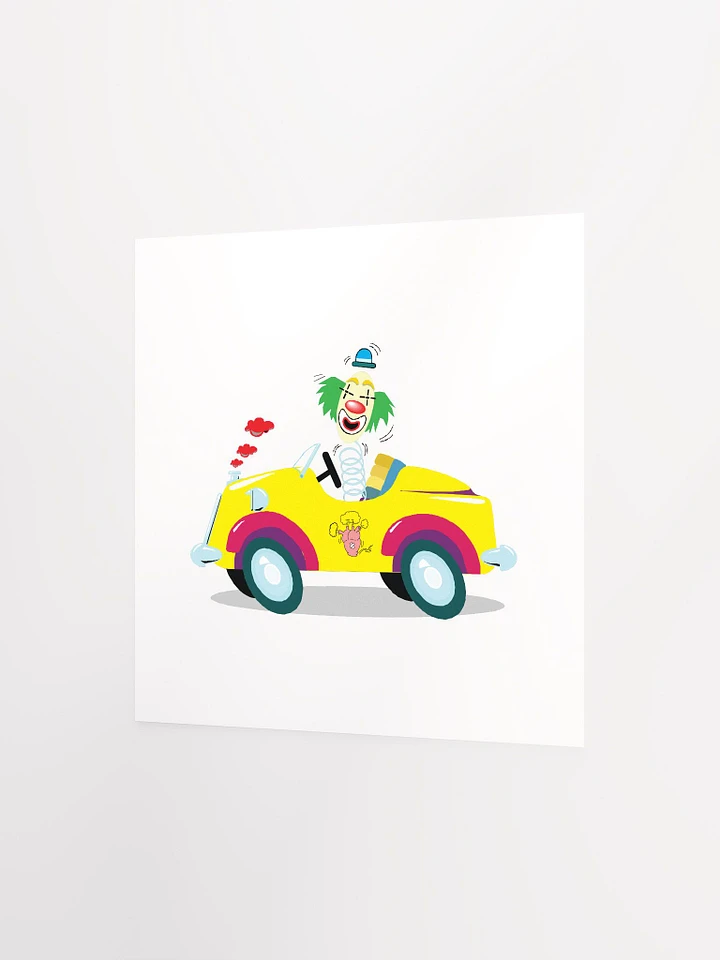 Clown driving a Car product image (9)