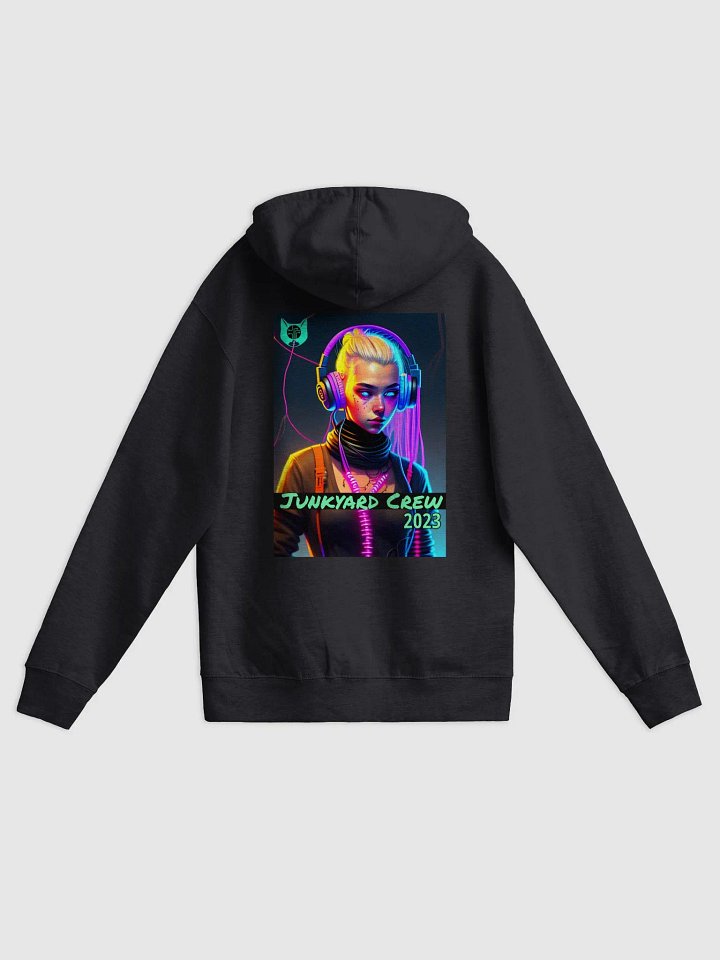 NEON FOUR Back Print Zip-Up Hoodie (US SHIPPING) product image (1)