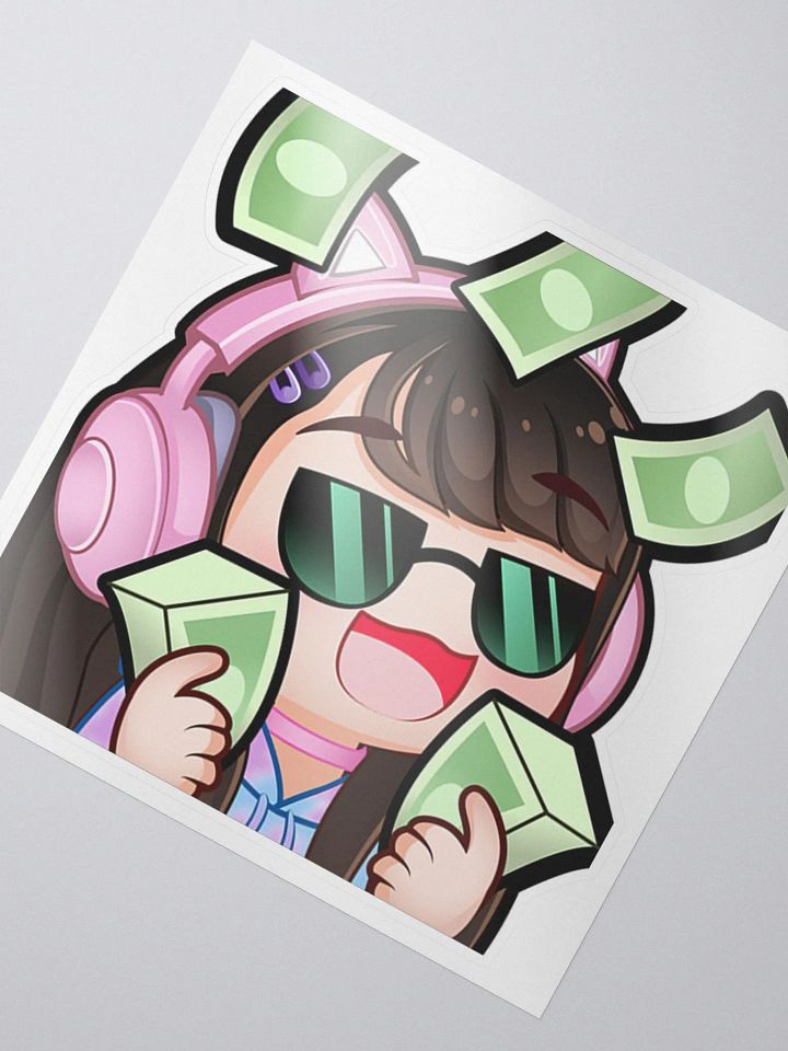 PeachyKat Money Sticker product image (2)