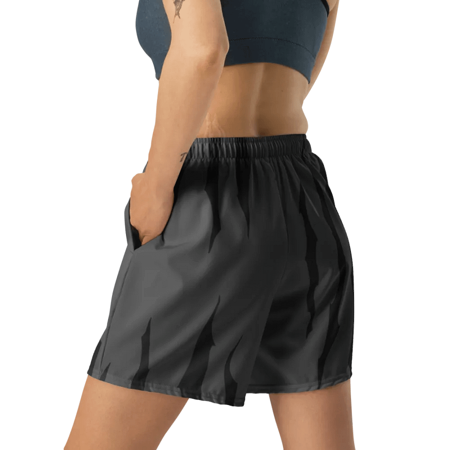 [ ITZJOEL44 ] GRAY/BLACK Athletic Shorts product image (5)