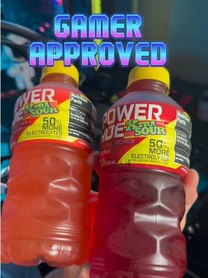 It’s definitely Gamer Approved. I’m stocked for the summer!! @POWERADE US #gaming #powerade 