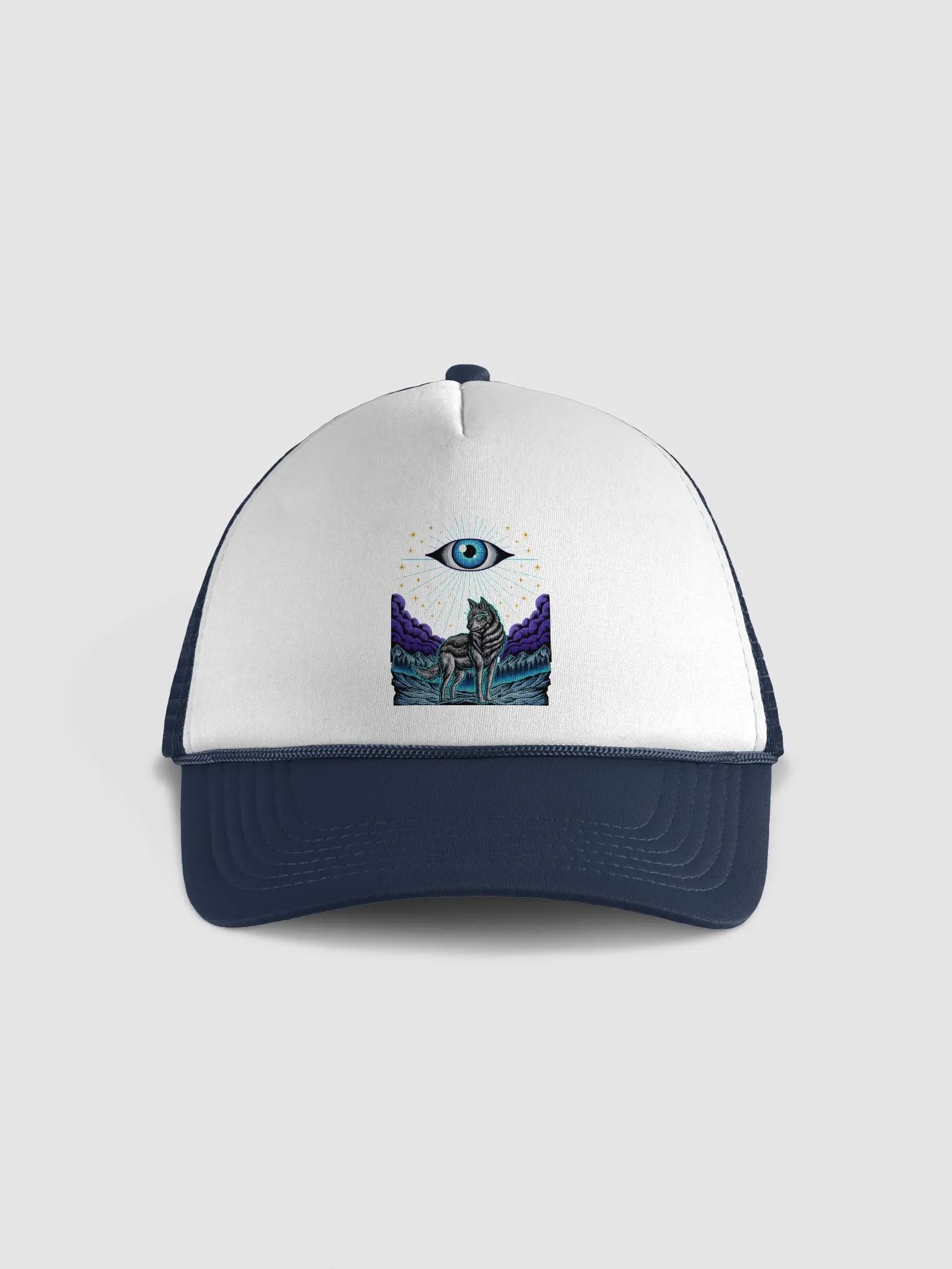 Wolf Sky Trucker Hat product image (2)