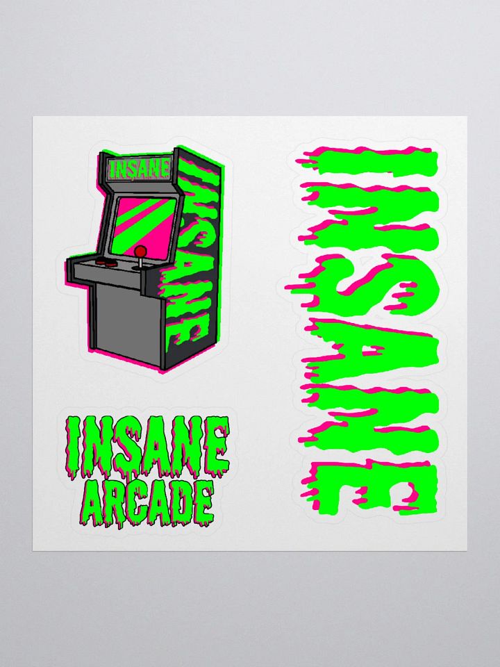 INSANE ARCADE STICKERS product image (1)