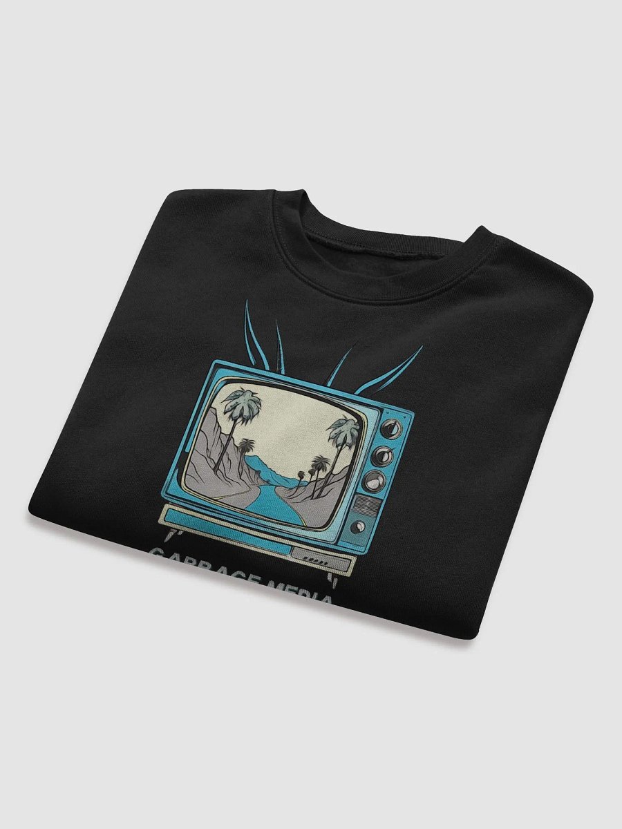 Garbage Media West Coast Cropped Hoodie product image (8)