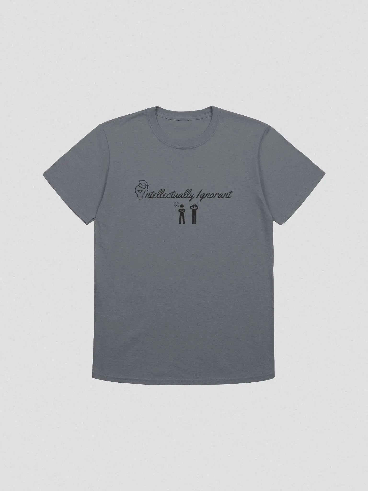 Intellectually Ignorant Unisex ( Black Logo) T-Shirt product image (2)