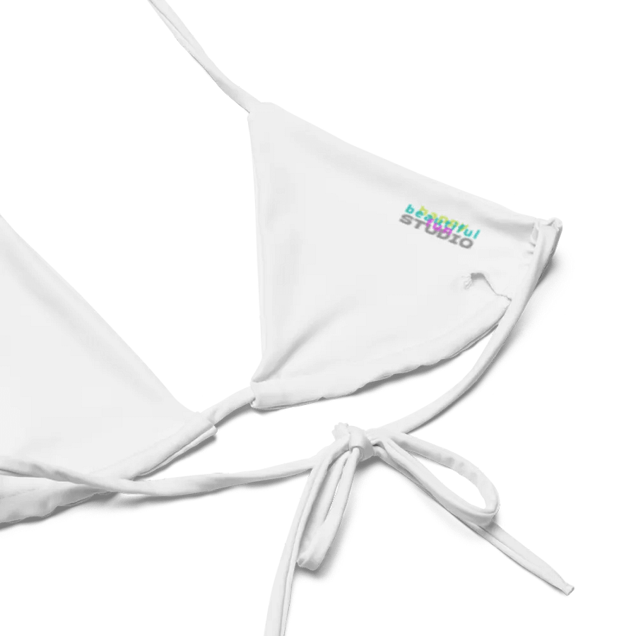 Old Glory Ribbons String Bikini Top product image (6)