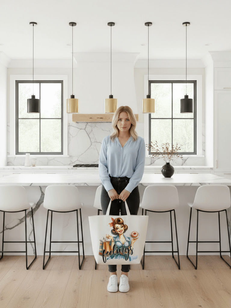 Large Tote Bag w/ Pocket product image (1)