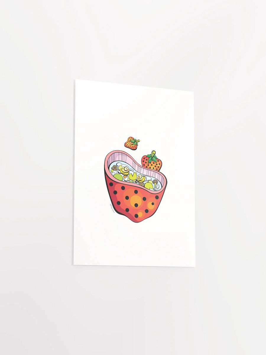 "Strawberry Duck Pond" Print product image (15)
