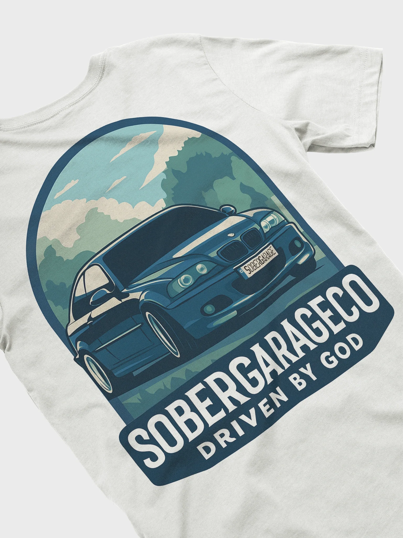 BMW E46 Sober Garage CO Stylized T-Shirt product image (38)