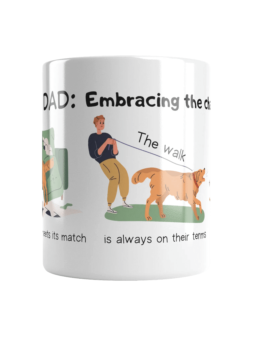 Dog Dad Chaos Ceramic Mug product image (3)