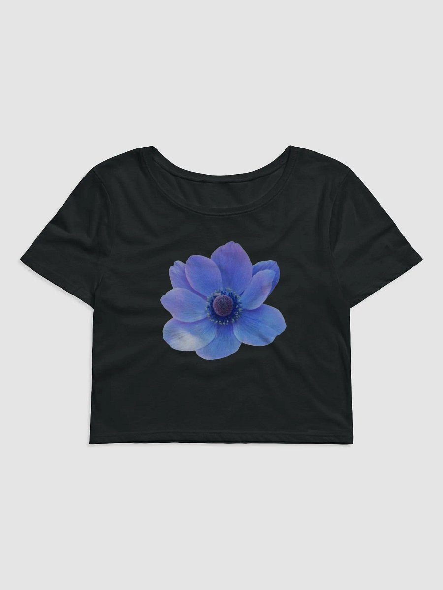 Blue Petal Symphony Crop Tee product image (1)