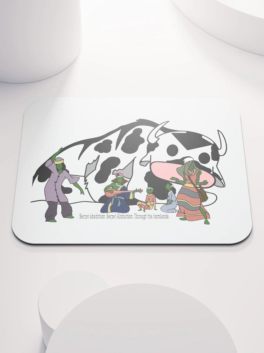 Secret Abduction Mouse Pad product image (1)