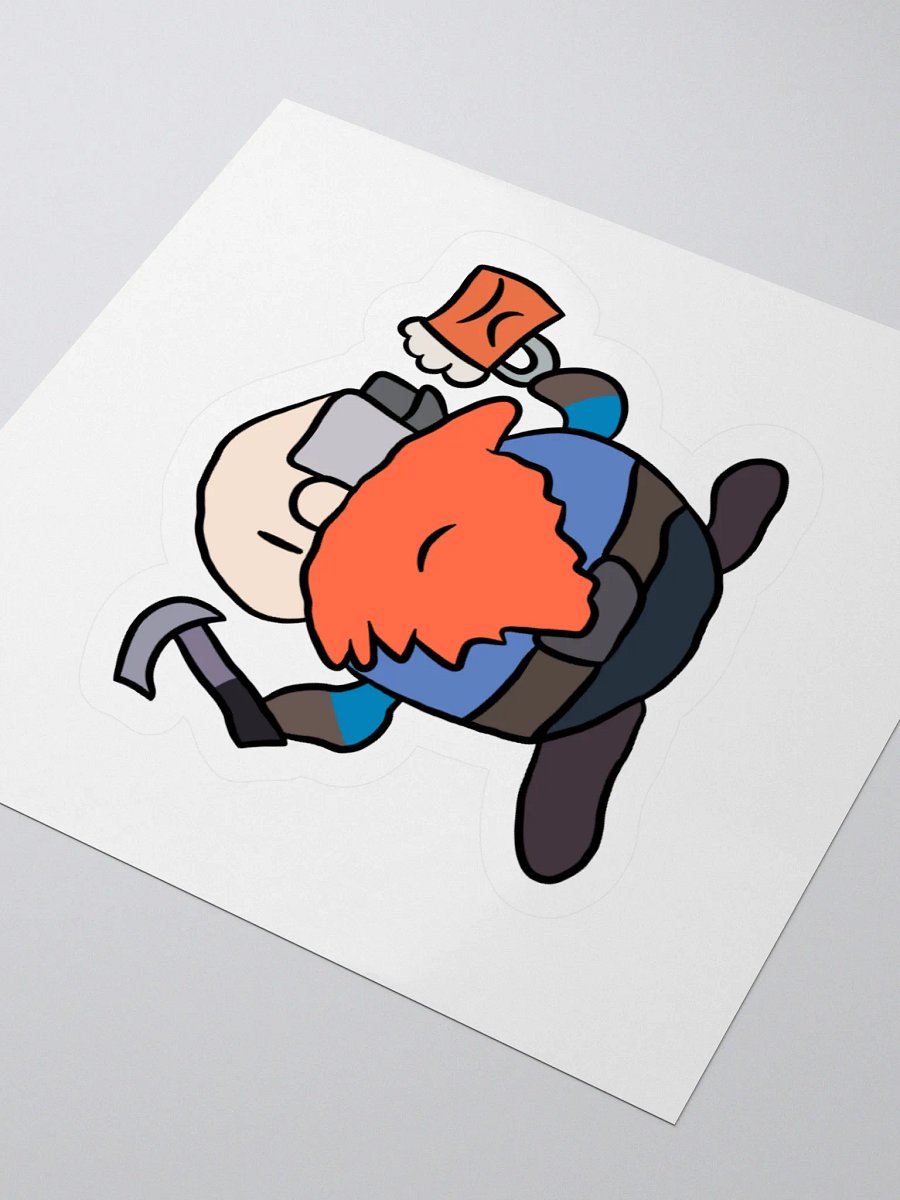 Dumpy dwarf sticker product image (9)