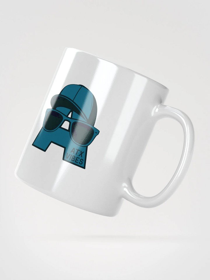 ATX Vibes White Glossy Logo Mug product image (5)
