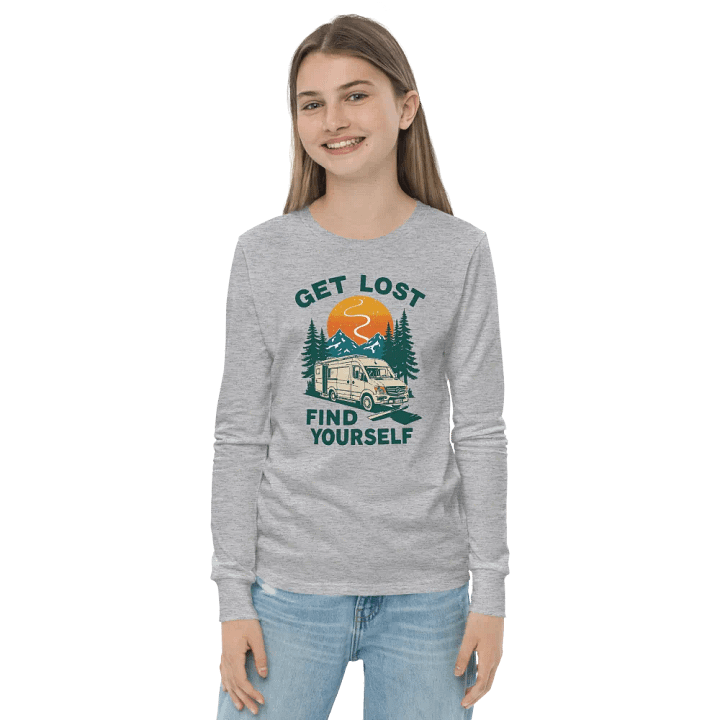 Wanderlust Adventure Kid's Long Sleeve Tee product image (21)
